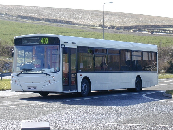 Transbus Demonstrator Enviro300 Dart KW02DRZ