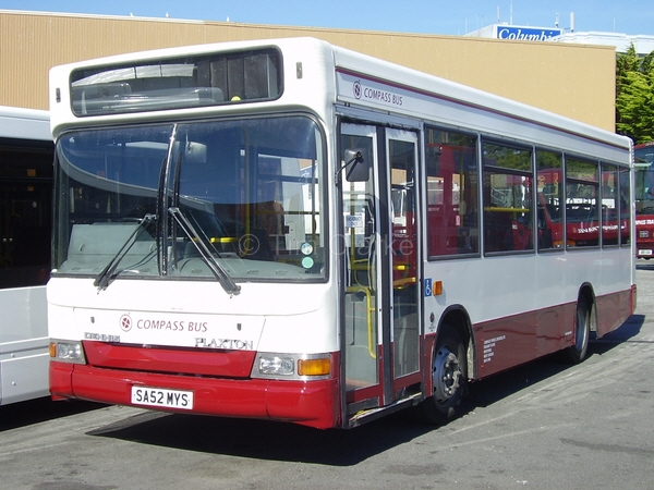 Dennis Dart SA52MYS in Compass Livery