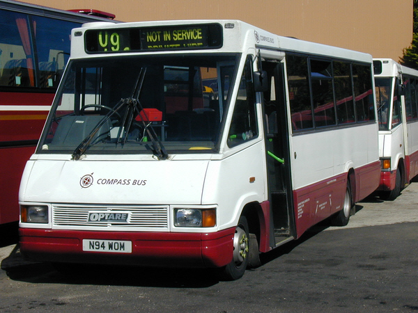 N94WOM at Durrington depot shortly after repainting into new livery